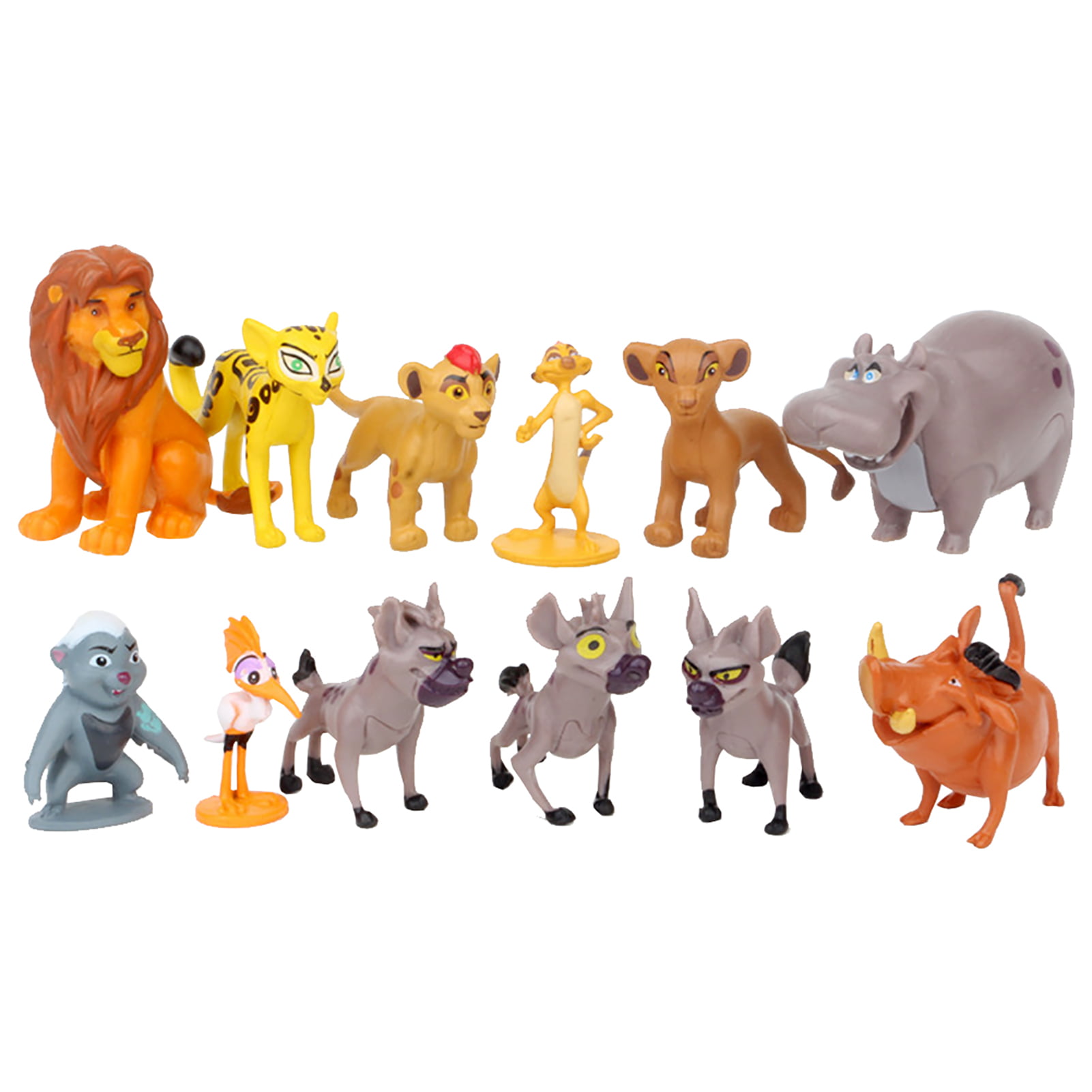 12pcs/set For Kids Cartoon Figure Lion Simba PVC Model Pumbaa Timon Vivid  Movie | Walmart Canada