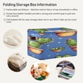 thumbnail image 6 of Cactus Pixel Style Square Storage Bins with Handles Collapsible Containing Box 1 Pack, 6 of 9