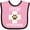 Pink and Black, variant on Inktastic Vet Future Veterinarian Childs Boys or Girls Baby Bib