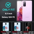 thumbnail image 2 of TGHTBA-for Samsung Galaxy S20 FE Case with 2Pcs Tempered Glass Screen Protector and 1Pcs Camera Lens Protector, Military Grade Heavy Duty Shockproof/Drop Proof/Dust Proof Case (Black/Grey), 2 of 4