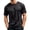 Black-A#6055NN, variant on Quick Dry Men Workout Shirts Crew Neck Mens Short Sleeve Shirt Moisture Wicking Men's T-Shirts Khaki XXL