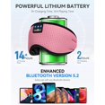 thumbnail image 4 of Auriculares para dormir, máscara de ojos MUSICOZY Bluetooth 5.2 para mujer, 4 of 7