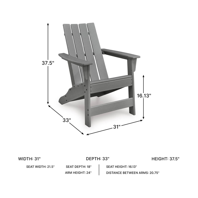 Signature Design by Ashley Birch Creek Adirondack Chair