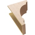 thumbnail image 6 of 10"W x 20"D x 30"H Classic Hughes Rough Cedar Woodgrain TimberThane Corbel, Primed Tan, 6 of 6