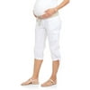 Maternity Under Belly Covertible Capri--Available in Plus Size