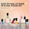 thumbnail image 2 of Set de esmaltes de uñas Morovan Quick Dry 7 ml Regular Brillant Women, 2 of 6