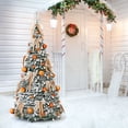 thumbnail image 3 of 6 Ft Pops Up Christmas Tree with Lights: Pre-lit Collapsible Tree for Home Decor, 3 of 6