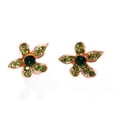 thumbnail image 4 of SOHI Green Gold-Plated Artificial Stones-Studded Jewellery Set, 4 of 7