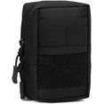 thumbnail image 1 of Bolsa táctica militar para cinturón Molle, bolsa para teléfono, mini bolsa multifunción para senderismo, camping, senderismo, deportes, excursiones, color negro JAMW Sencillez, 1 of 5