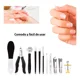 thumbnail image 3 of Juego Pedicure Manicure Corta Uñas Alicate Profesional Negro, 3 of 8