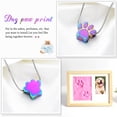 thumbnail image 6 of Paw Print Urn Necklace for Ashes Pet Cremation Jewelry Keepsake Memorial Jewelry Gifts for Dog Cat Men Women, 6 of 7