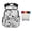 Ball, variant on Color Your Own Backpack for Girls Boys DIY Coloring Ball School Backpacks Color Your Own Book Bag Personalized Doodle Schoolbag with 8 Fabric Markers