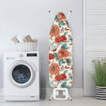 thumbnail image 3 of HELLHERO Retro Watercolour Floral Style Ironing Board Cover, 15x54 Inch Ironing Board Cover Protector Standard Size, Heat-Resistant Iron Board Cover, Easy Installation, 3 of 5