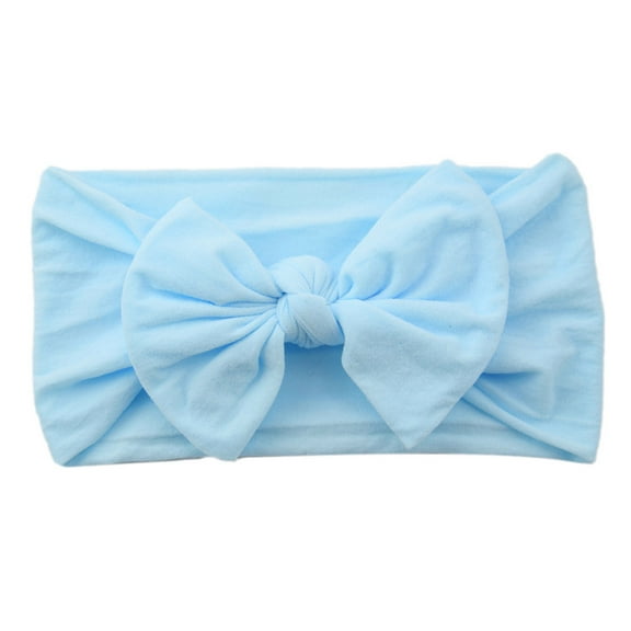 LNGOOR Nylon Headbands Hairbands Hair Bow Elastics for Baby Girls Newborn Infant Toddlers Kids