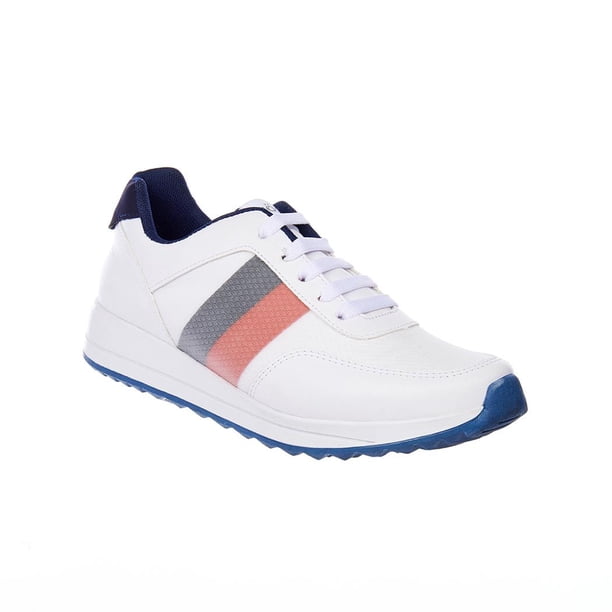 Tenis Mujer Casuales Sport Tipo Piel Blancos Cómodos blanco 24 Incógnita 052D1F
