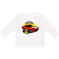 thumbnail image 3 of Inktastic Race Car 4th Birthday Boys Long Sleeve Toddler T-Shirt, 3 of 5