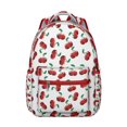 thumbnail image 1 of Sac à Dos pour Étudiants avec Cerises, Motif Mignon de Cerises Rouges, Sac d'École avec Imprimé Esthétique Sucré pour les Amateurs de Cerises et Illustration Inspirée des Bonbons, 1 of 6