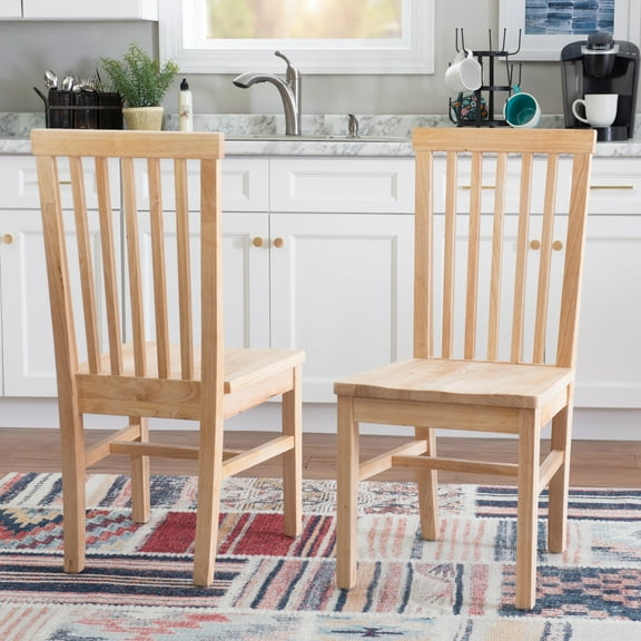 Linon Talley Dining Chair, Set of 2, Unfinished