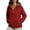 Red, variant on Outerwear Jackets for Women, YABCSAZ Unisex Windbreaker Jacket Windproof Waterproof Outdoor Casual Loose Fit Hiking Versatile Zip-Up Coat, Red
