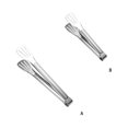 thumbnail image 4 of Billuyoard Pinza para comida, pinzas para carne, pinzas para barbacoa, tamaño opcional, aparato de cocina, pinza para postre lavable, resistente Type3 NO3, 4 of 6