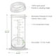 thumbnail image 5 of Biberones Maymom para almacenamiento de calostro 45 ml 12 unidades a prueba de fugas, 5 of 8