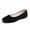 Black, variant on Baby Sweetie Women's Ballet Flats Classic Comfortable Slip-On Flats Wide Width Flat Shoes Lightweight Loafers Suede Dress Shoes