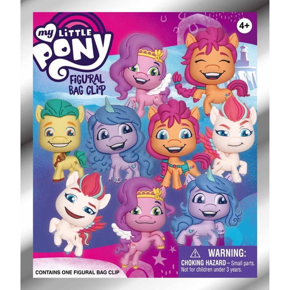 3D Figural Foam Bag Clip My Little Pony The Movie Series 1 Mystery Pack (1 RANDOM Figure)