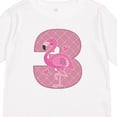 thumbnail image 4 of Inktastic 3rd Birthday Flamingo 3 Year Old Girl Girls Long Sleeve Toddler T-Shirt, 4 of 5