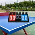 thumbnail image 4 of OUNONA  Digital Scoreboard Portable Badminton Scorecard Tabletop Game, 4 of 8