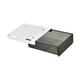 thumbnail image 1 of Caja de almacenamiento estilo cajón debajo del escritorio Estante de almacenamiento debajo de la mesa Contenedor duradero negro grande, 1 of 8