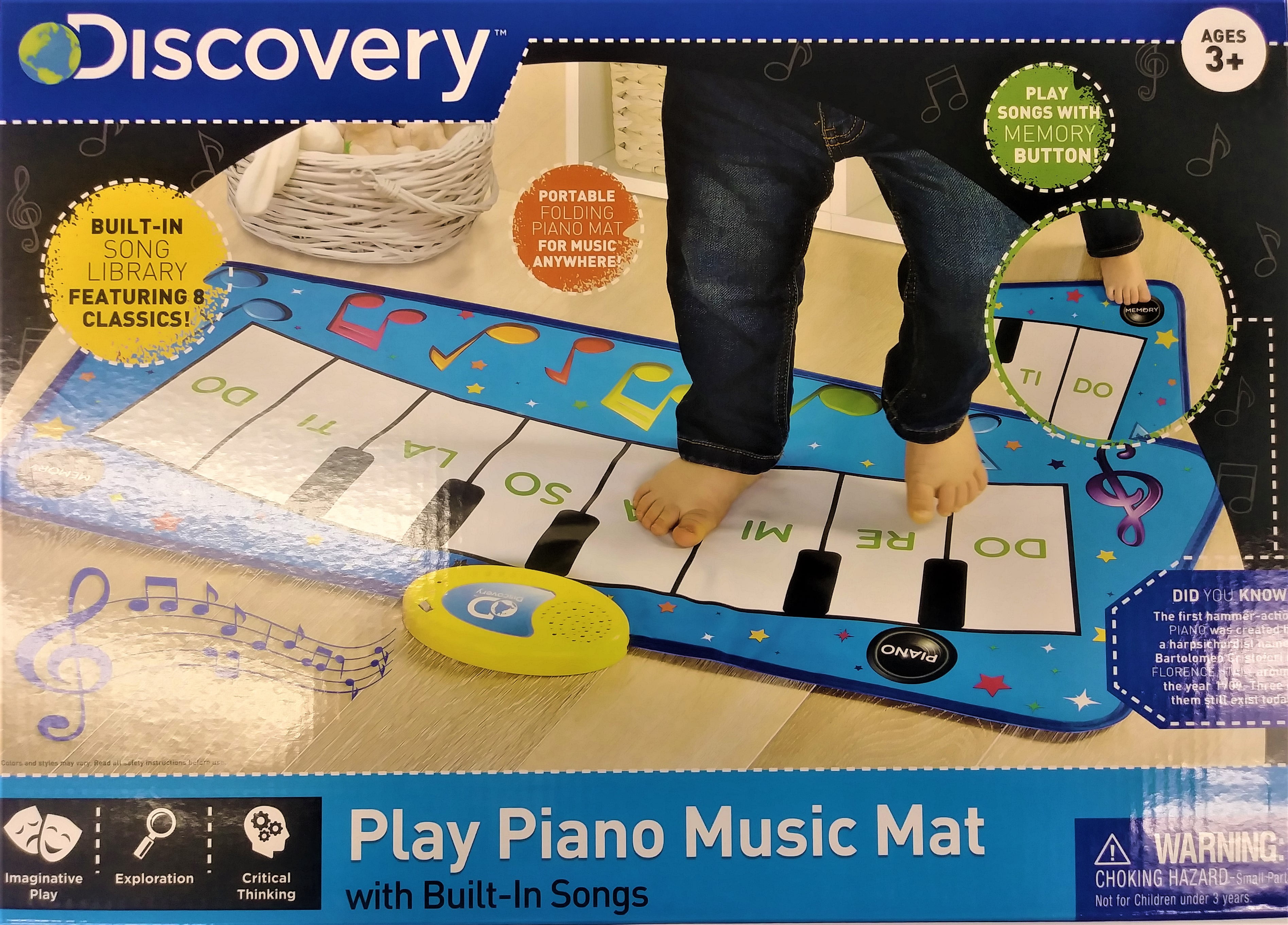 Toy Piano Music Mat