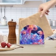 thumbnail image 6 of Acrylic Clear Cocktail Napkin Holder 4.1x4.9x2 inch Fly Jellyfish and Moon, 6 of 9