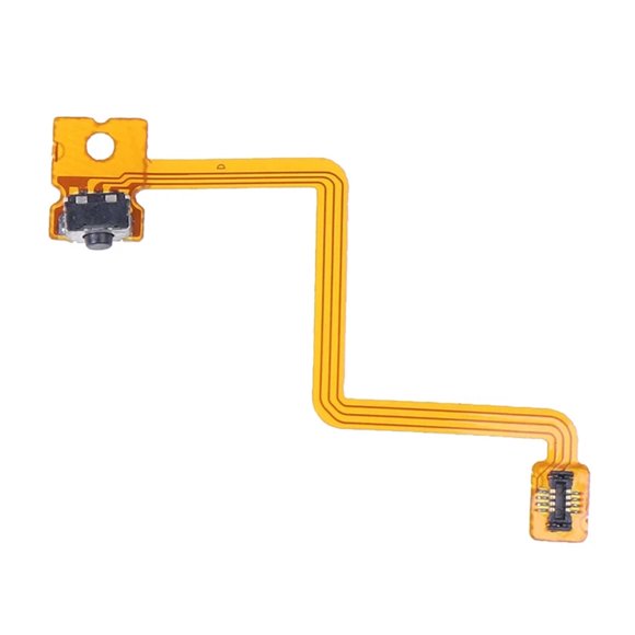 2Pcs Shoulder Trigger Button Portable Left Right Replacing Device Removable Repairing Ribbon Cable Part Accessories Replacement for Nintendo 3DS