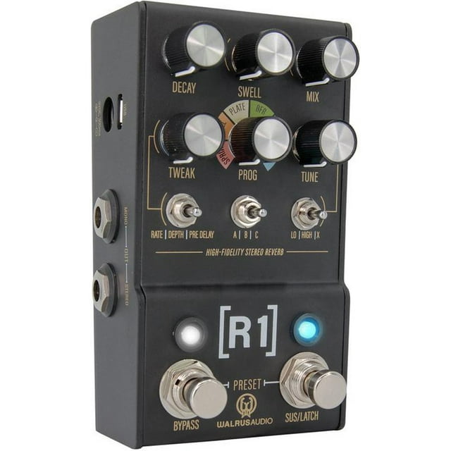 Walrus Audio MAKO Series R1 High-Fidelity Stereo Reverb Pedal