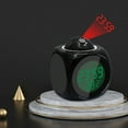 thumbnail image 3 of Dvkptbk Alarm Clock Mirror Projection Clock LED Large Screen Display Mute Creative Electronic Projection Alarm Clock - Back to School Supplies on Clearance, 3 of 4