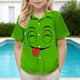 thumbnail image 5 of Las Niñas Serán Niñas Bruja Camisa Linda Impresión con Bolsillo Camisa de Manga Corta Casual para Niños Niños Camisa de Vestido de Manga Corta, 5 of 8