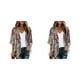 thumbnail image 3 of sweethay Tops de verano para mujer, blusa holgada para clima cálido, ropa femenina frontal abierta, blusa informal cómoda para playa al aire Type15 NO15, 3 of 6