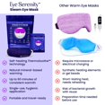 thumbnail image 3 of Máscara de ojos Steam Lure Essentials, compresa caliente autocalentable, 3 of 9