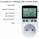 thumbnail image 3 of Zócalo del termostato, Zócalo del temporizador digital, Zócalo programable digital con sensor, Temporizador digital programable, Zócalo del termostato de calefacción para invernadero, acuario - esquí esquí Gafas de esquí, 3 of 5