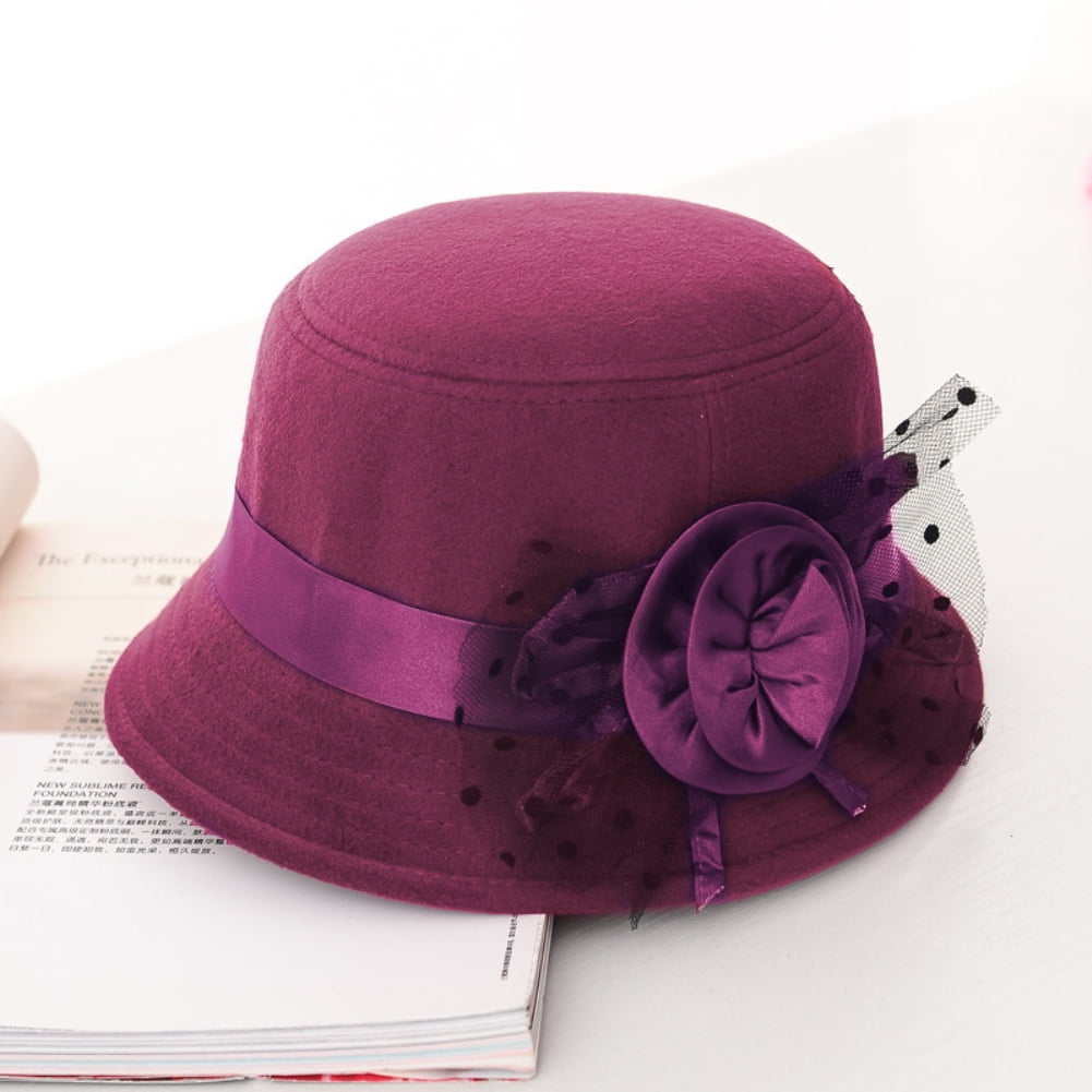Elegant Sanwood Hat, Vintage Women display picture 1