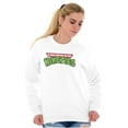 thumbnail image 4 of Better In The Nineties 90s Throwback Unisex Plus Fleece Graphic Sweatshirt Brisco Brands 4X, 4 of 5