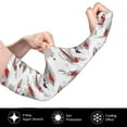 thumbnail image 3 of Fotbe Koi Fish UV Sun Protection Arm Sleeves - Tattoo Cover Up - Basketball Arm Sleeve UPF 50 Cooling for Men Women, 3 of 8