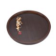 thumbnail image 2 of Bandeja de bambú para servir,Bandeja de té de bambú Bandeja de té de resina japonesa Bandeja de servicio japonesa Durabilidad extendida, 2 of 8