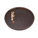 thumbnail image 2 of Bandeja de té de bambú,Bandeja de té de bambú Juego de té japonés Bandeja de servicio de bambú Rendimiento sólido, 2 of 8