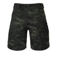 thumbnail image 3 of Men's Camo Cargo Shorts Elastic Waist Drawstring Short Pants Casual Relaxed Fit Wild Outdoor Work Big and Tall Camo Cargo Shorts Multi Pockets Twill Quick Dry Outfit,Multicolor L, 3 of 3