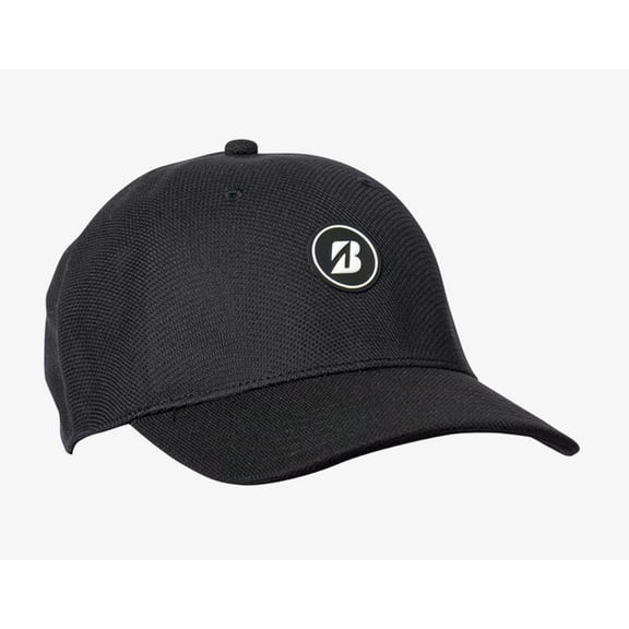 NEW 2025 Bridgestone One Touch Black Adjustable Golf Hat/Cap