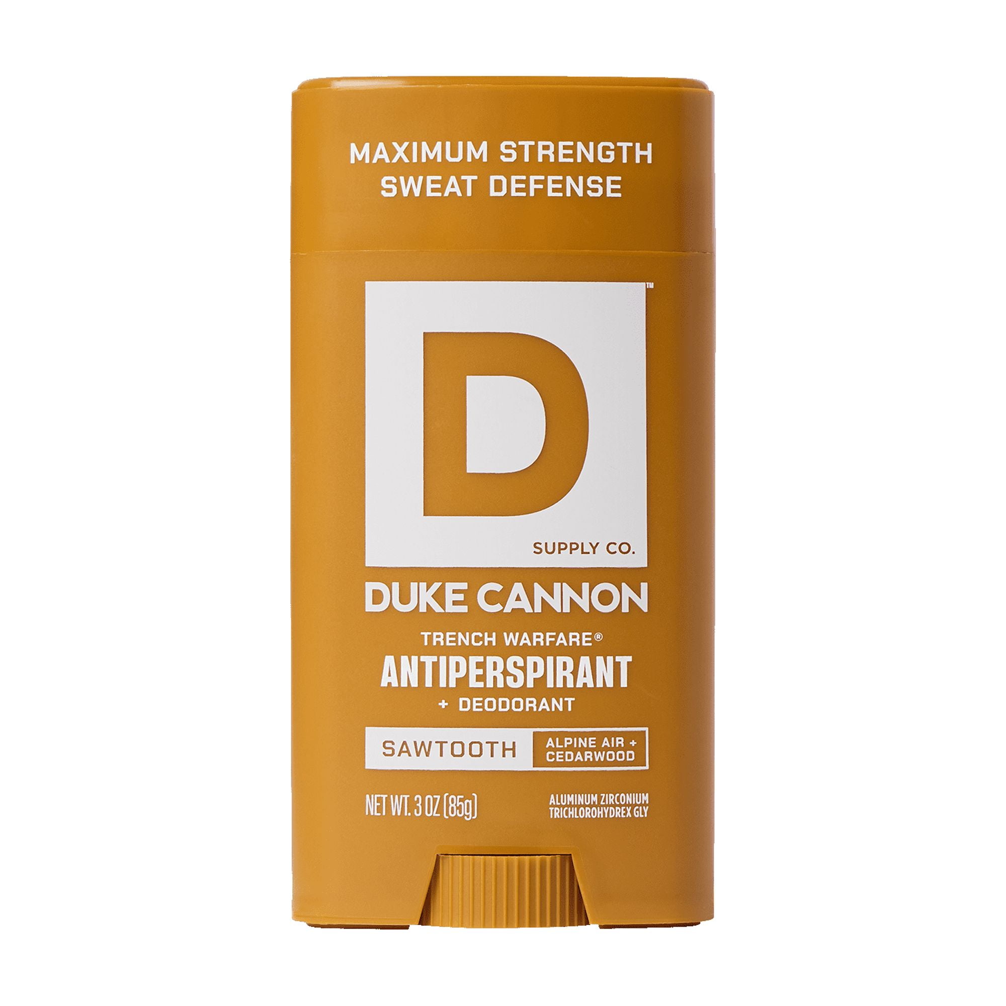 Duke Cannon Trench Warfare® Antiperspirant Deodorant Stick, Sawtooth, 3 oz