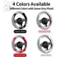 thumbnail image 3 of Fuzzy Steering Wheel Covers for Women(Pearl White), with Anti-Slip Rubber Inner Ring, Universal Fit 14.5-15 inches for Car,SUV, 3 of 3