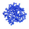 thumbnail image 2 of Adaptador de Conector de Bloqueo de Grifo de Cable Rápido Azul de 50 Piezas Calibre 12-10 AWG Macarena Empalme rápido de bloqueo eléctrico, 2 of 7