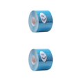 thumbnail image 2 of Naiovety Cinta elástica Soporte muscular Deportes Adhesivo Vendaje Gimnasio Fitness Correa muscular, Azul claro 5cmx5m azul claro 5 cm * 5 m 2piezas, 2 of 6